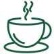 Icon Kostenlose Getränke und Obst